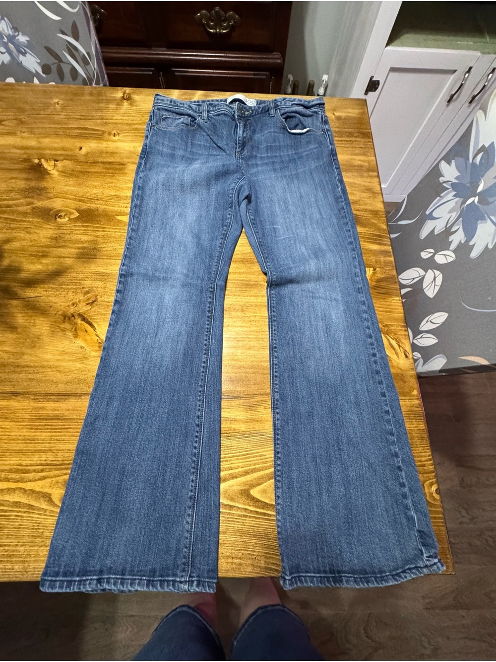 Women’s Blue Flared Jeans